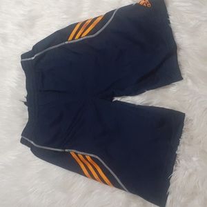 Adidas Boys Dark Blue Athletic Shorts Size XL 18